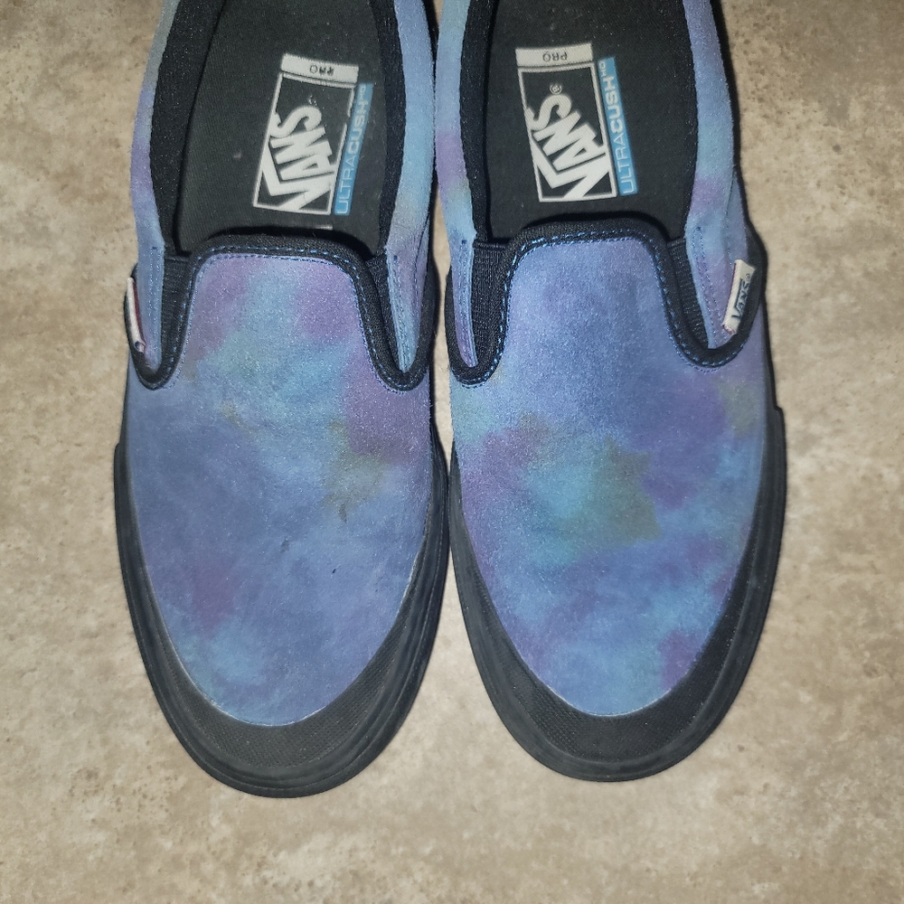 Vans Pro RS Tie Dye Blue Purple Suede